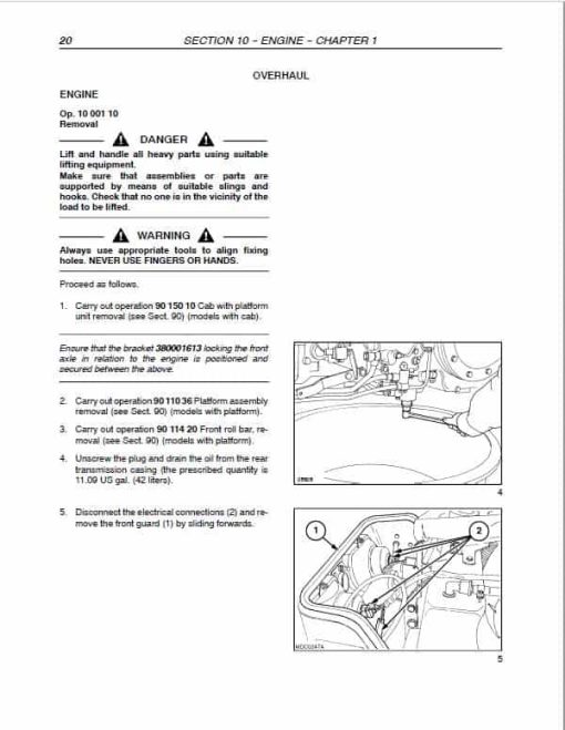 Case JX1075N, JX1095N Tractor Service Manual - Image 2