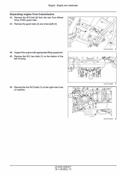 New Holland Boomer 45, 50 and 55 Tractor Service Manual - Image 2