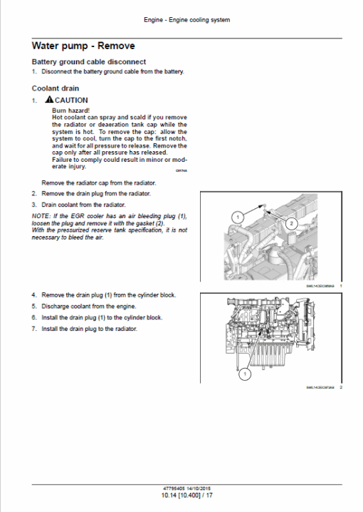 Case CX300C Excavator Service Manual - Image 3