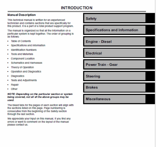 John Deere M-Gator Repair Technical Manual (TM1804) - Image 3