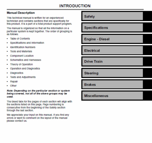 John Deere XUV 850D M-Gator Utility Vehicle Technical Manual (TM1737) - Image 3