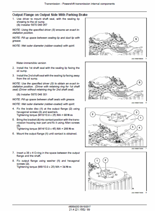 New Holland RG140.B VHP, RG170.B VHP, RG200.B VHP Motor Graders Manual - Image 2