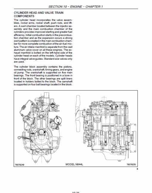 New Holland Boomer 8N Tractor Service Manual - Image 5