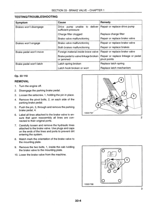 New Holland SF550 Sprayer Service Manual - Image 2