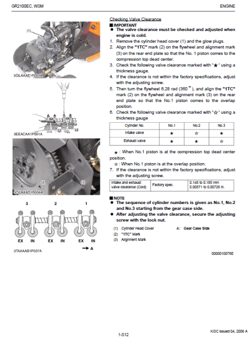 Kubota GR2100 Lawn Mower Workshop Manual - Image 2