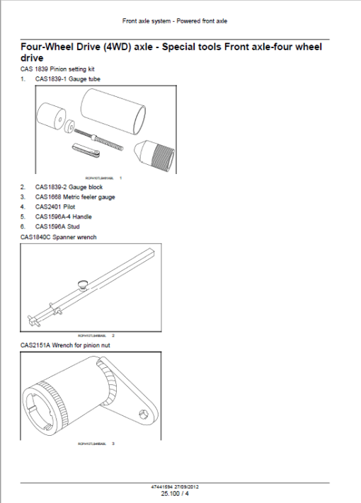 Case 570NXT Loader Service Manual - Image 2