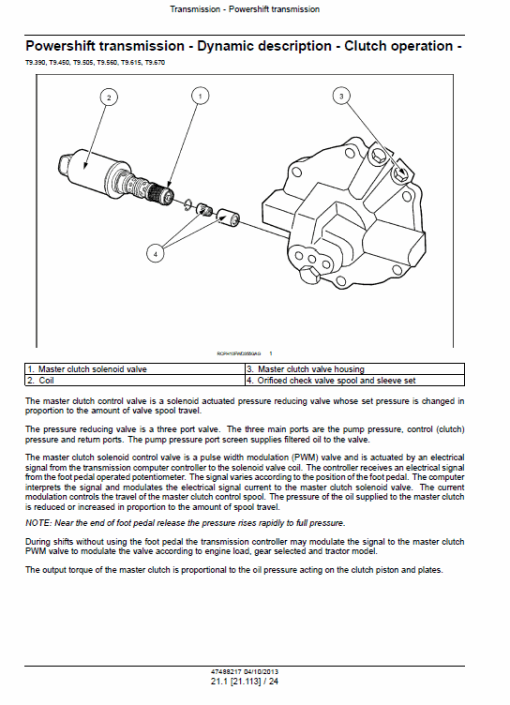 New Holland T9.560, T9.615, T9.670 Tier 4 Tractor Service Manual - Image 2