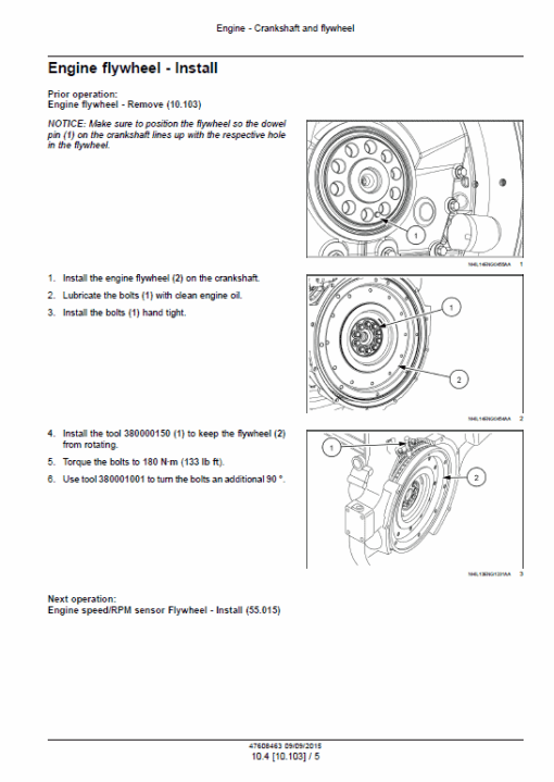 Cursor 11 Tier 4B (final) and Stage IV (F3GFE613A*B001 & F3GFE613B*B001) Engine Manual - Image 2