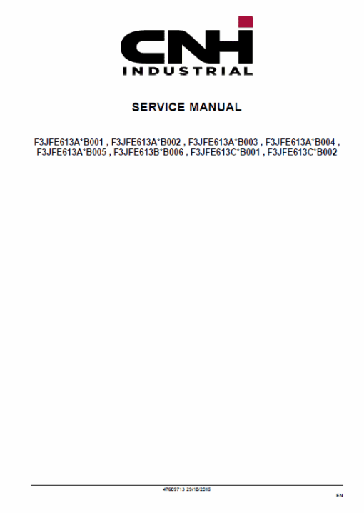 Cursor 16 SST Tier 4B (final) and Stage IV Engine Service Manual