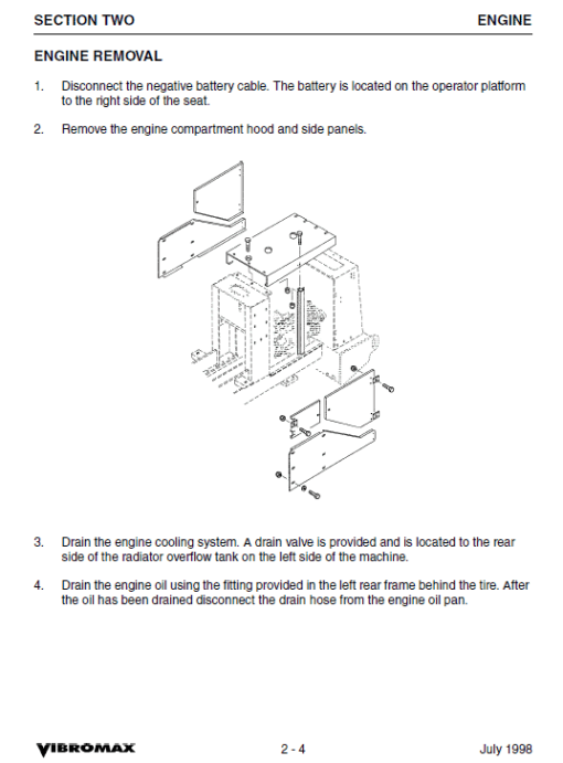 JCB Vibromax 1103 Single Drum Roller Service Manual - Image 2