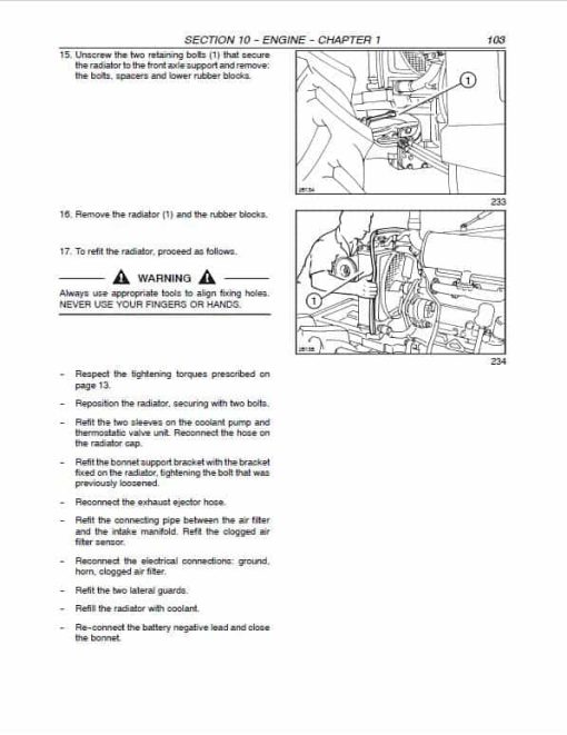 Case JXU70, JXU80, JXU90, JXU100 Tractor Service Manual - Image 2