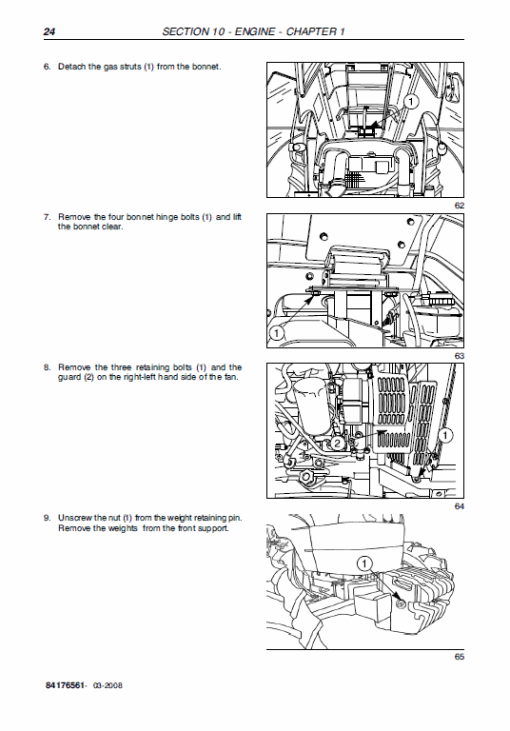 New Holland TD5010, TD5020 Tractor Service Manual - Image 2