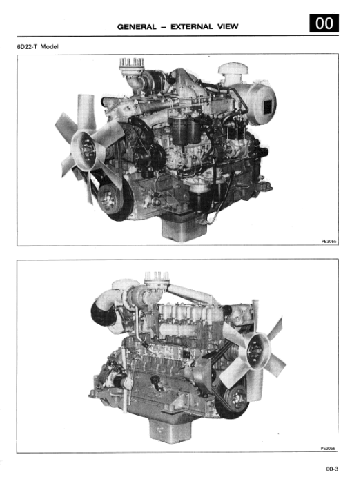 Mitsubishi 6D22, 6D22-T, 6D22-TC Engine Workshop Service Manual - Image 2