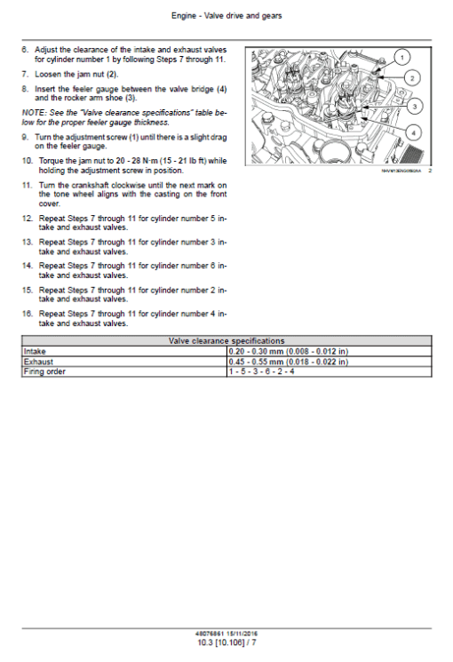 CNH Tier 4A (interim) and Stage IIIB Engine Service Manual - Image 3