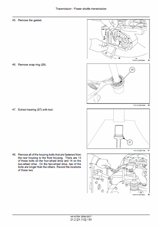 New Holland B80B Backhoe Loader Service Manual - Image 2