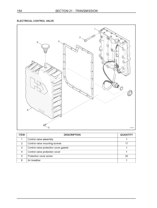 New Holland B95, B95 TC, B95 LR, B110, B115 Backhoe Loader Service Manual - Image 2