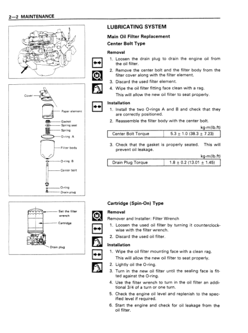 Isuzu 4BB1, 4BD1, 4BD1T Engine Workshop Service Manual - Image 3