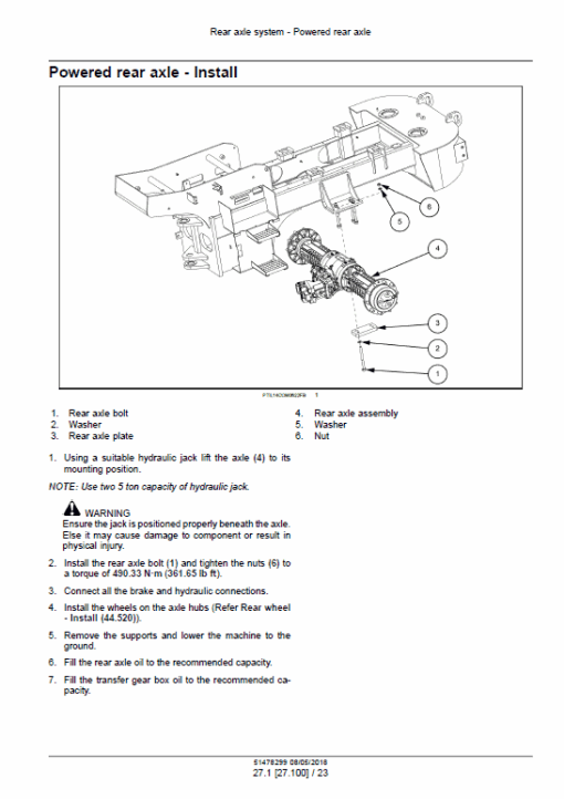 Case 1107EX Soil Compactor Service Manual - Image 2