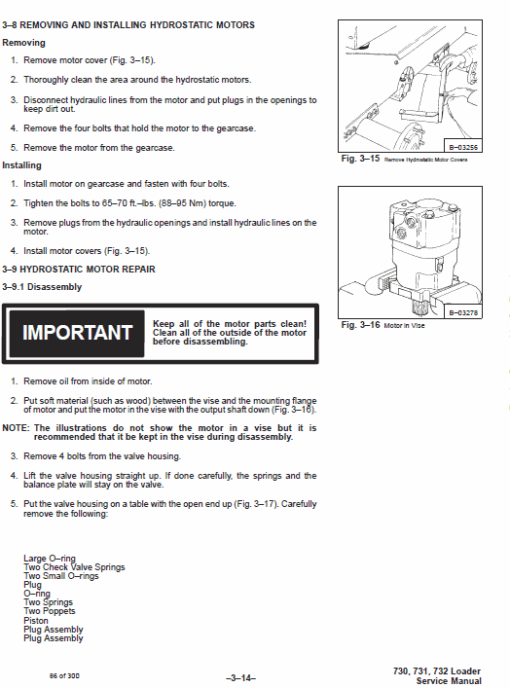 Bobcat 730, 731 and 732 Skid-Steer Loader Service Manual - Image 5