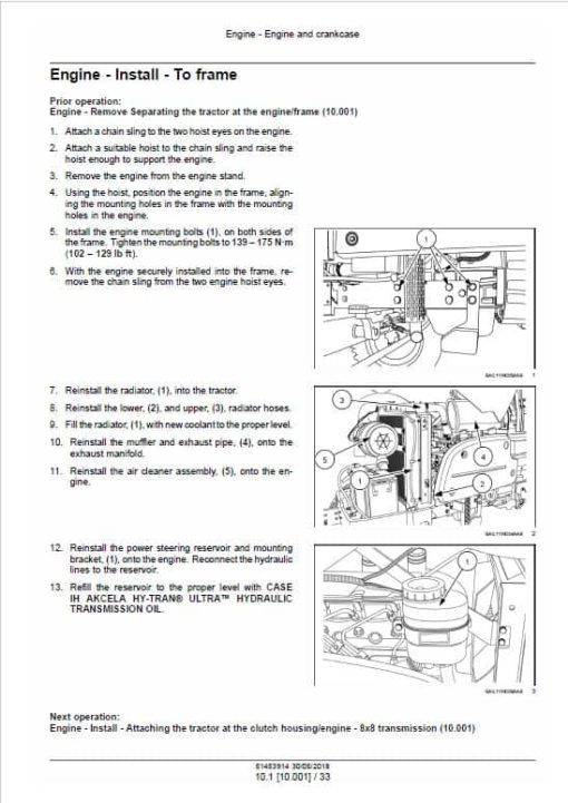 Case Farmall 45A, 50A Tractor Service Manual - Image 2