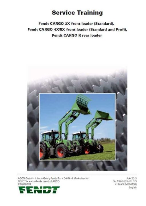 Fendt 207, 208, 209, 210, 211 COM III Tractors Workshop Repair Manual - Image 2