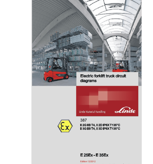 Linde Series 387 Electric Lift Truck: E20, E25, E30, E35 Workshop Service Manual - Image 3