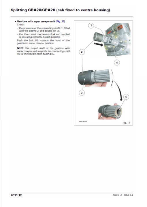 AGCO LT75, LT85, LT90, LT95 Tractor Workshop Repair Manual - Image 2