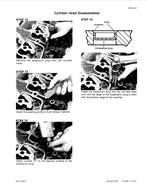 Case 1085C Excavator Service Manual - Image 2