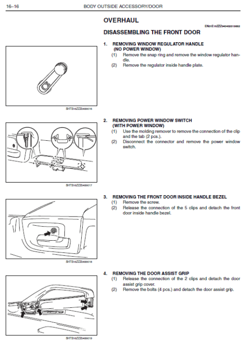 Hino Truck 2018 COE HEV Service Manual - Image 2