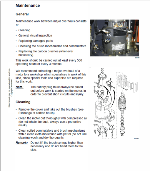 OM Pimespo XOP1 Ordre Picker Workshop Repair Manual - Image 2