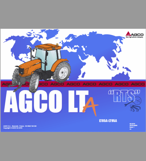 AGCO LT75A, LT85A, LT90A, LT95A Tractor Workshop Service Manual - Image 2