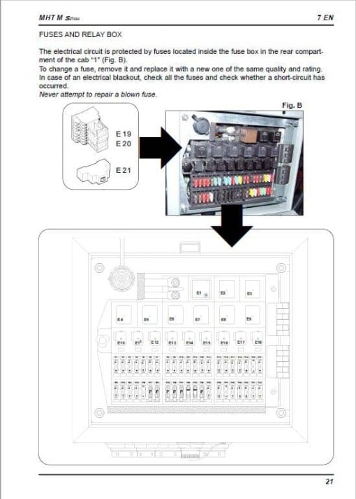 Manitou MHT 10120 L, MHT 10160 L Telehandler Repair Manual - Image 2