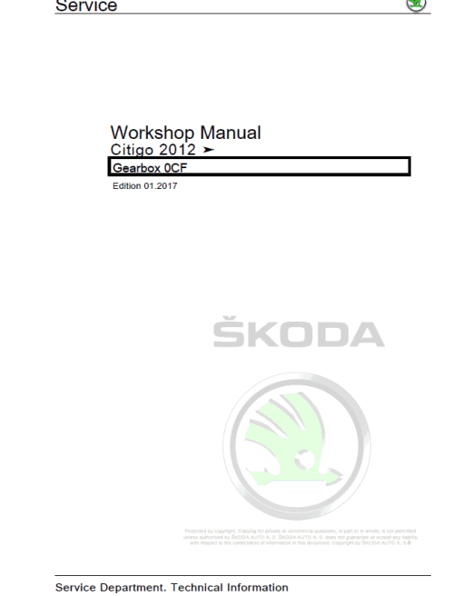 SKODA CITIGO-E IV (NE) Repair Service Manual - Image 2