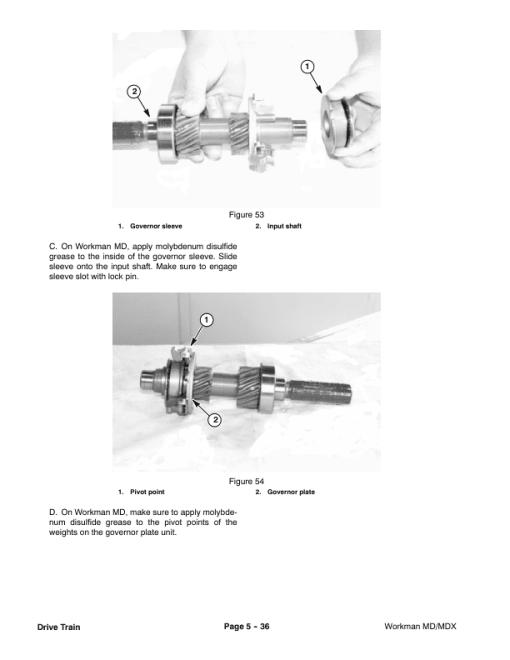 Toro Workman MD, MDX Service Repair Manual - Image 2