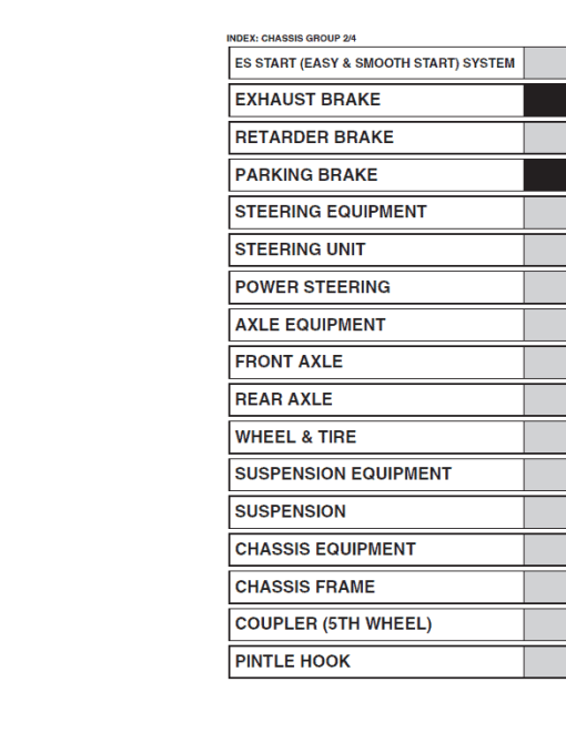 Hino Truck 2018 Conventional Service Manual - Image 6