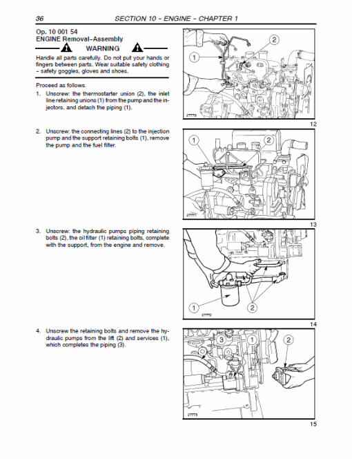 New Holland TN55, TN65, TN70, TN75 Tractor Repair Service Manual - Image 2