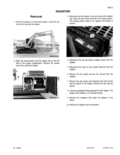 Case 9010 Excavator Service Manual - Image 2