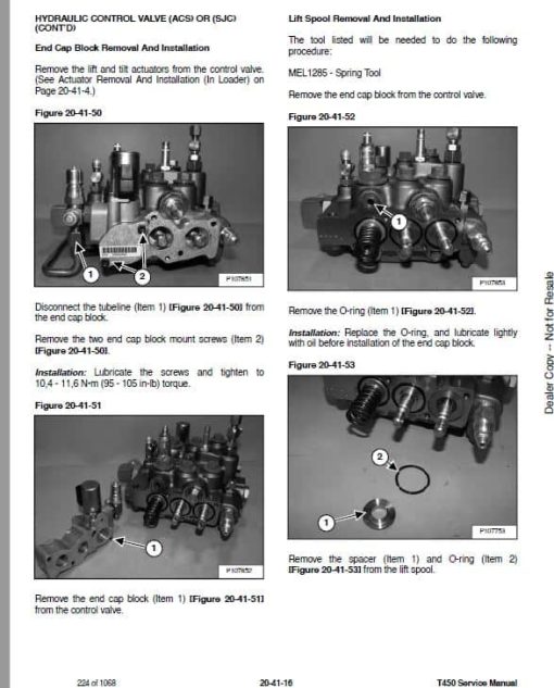 Bobcat T450 Compact Track Loader Service Repair Manual - Image 2