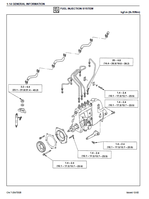 Isuzu 4JB1 Engines Service Manual - Image 2