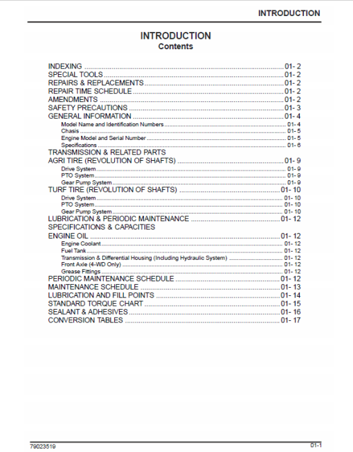 AGCO ST22A Compact Tractor Service Manual - Image 2