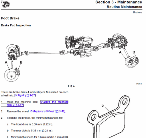 JCB 800D Workmax Utility Vehicle Service Manual - Image 2