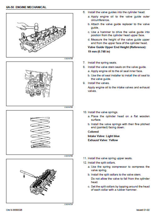 Isuzu 6HK1 Engines Service Manual - Image 2