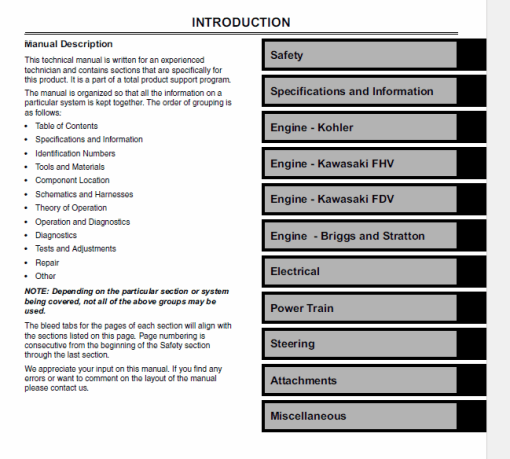 John Deere LX255, LX266, LX277, LX277AWS, LX279, LX288 Technical Manual (TM1754) - Image 3