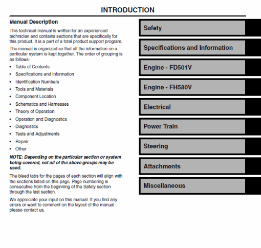 John Deere LX280, LX280AWS and LX289 Garden Tractors Technical Manual (TM2046) - Image 3