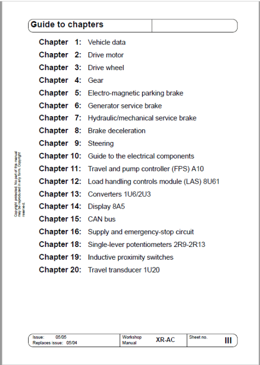 OM Pimespo XRac Reach Trucks Workshop Repair Manual - Image 2