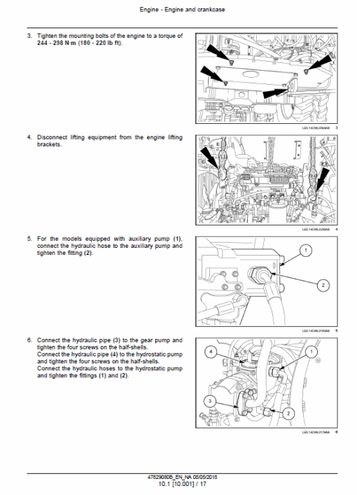 New Holland W50C, W60C, W70C, W80C Tier 4B Wheel Loader Manual - Image 2