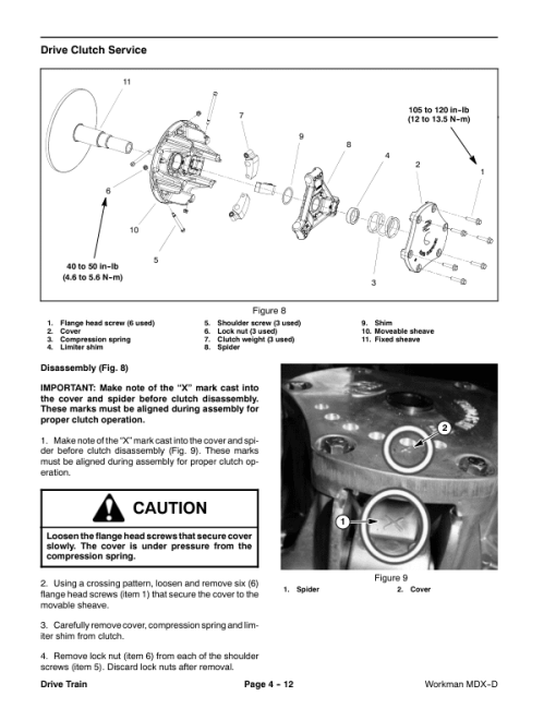 Toro Workman MDX-D Service Repair Manual - Image 2