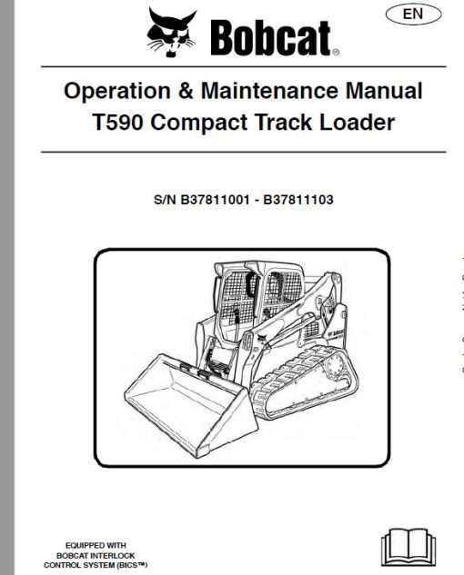 Bobcat T590 Compact Track Loader Service Repair Manual - Image 2