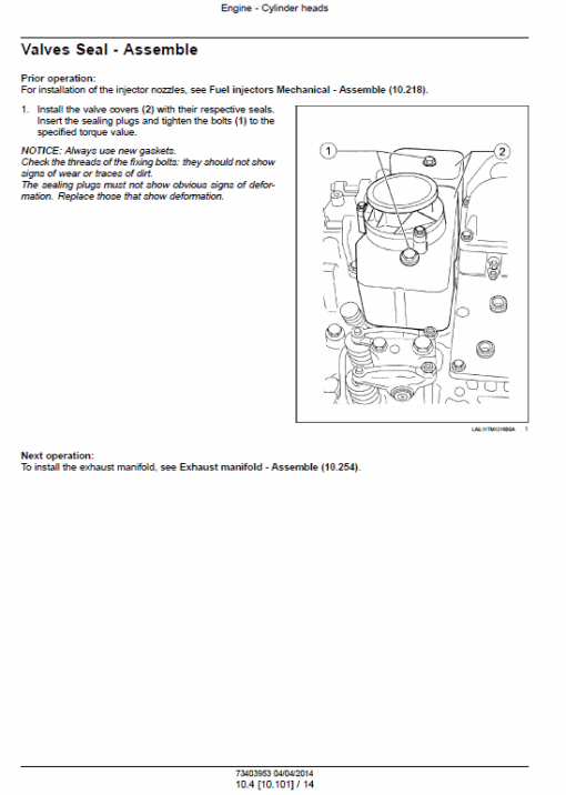 New Holland 7630, 8030 Tractor Service Manual - Image 5