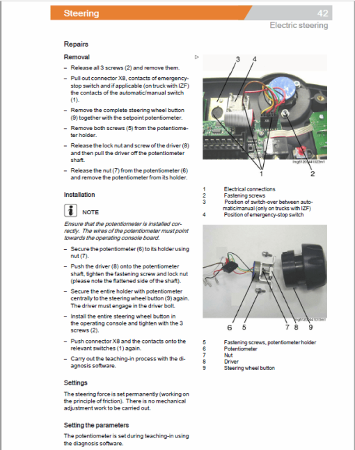 Still MX-X Generation 1,2 80v Order Picker Workshop Repair Manual - Image 3